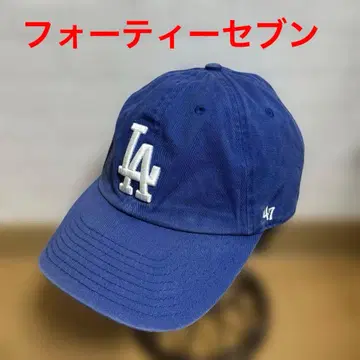 47 포티세븐 다저스 자수 야구 모자 스트릿 남녀