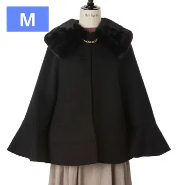 Convertible Faux Fur Tippet Coat