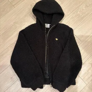 adidas 보아 아우터 플리스 자켓 S 블랙