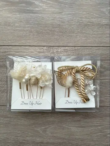 시치고산 성인식 결혼식 헤어 액세서리 드레스