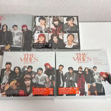 [ 혜택 포함 ] SixTONES THE VIBES 3 형태 세트