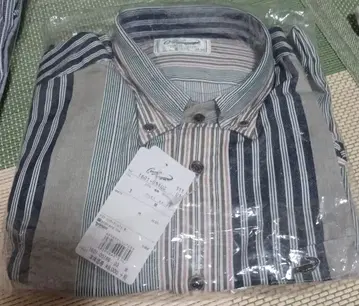 CROCODILE 스트라이프 긴팔 셔츠