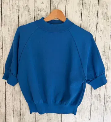 새상품급 유나이티드 도쿄 썸머 니트 워셔블 블루