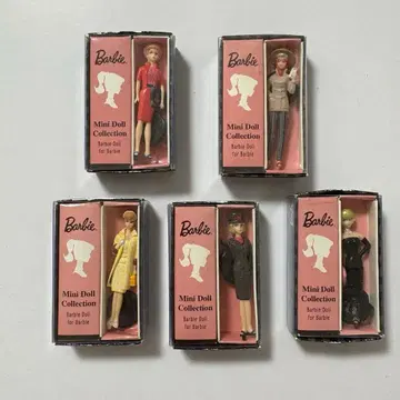 바비 미니 인형 컬렉션 5체 세트