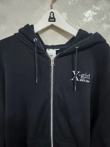 X-girl 집업 후드티