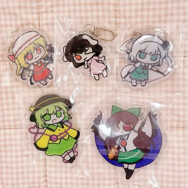 동방프로젝트 아크릴키링/스탠드 일괄판매