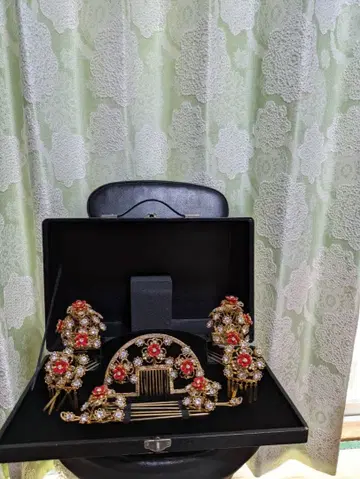 결혼식용 헤어콤