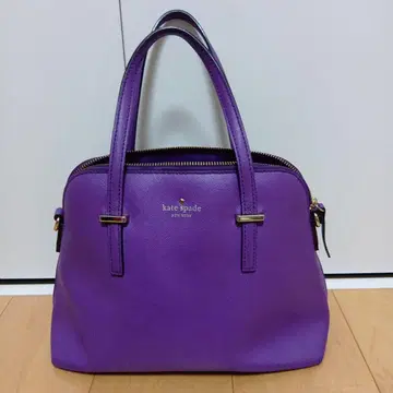 kate spade 보라색 핸드백