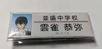 가정교사 히트맨 REBORN! 리본 네임 캔뱃지 히바리 쿄야 2