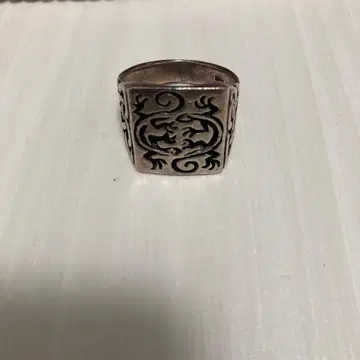 실버제 장식 반지