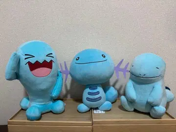 스카이블루 봉제 인형 캐릭터 세트