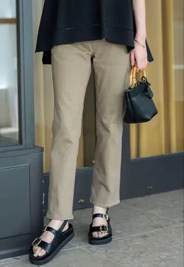 [ CLASSY.6월호 게재 ] 23구 DENIM 보이핏 팬츠