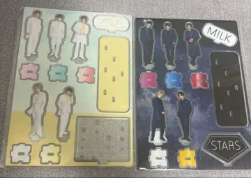 M!LK STARS 키세코이 FC 한정판 혜택 집합 아크릴 스탠드