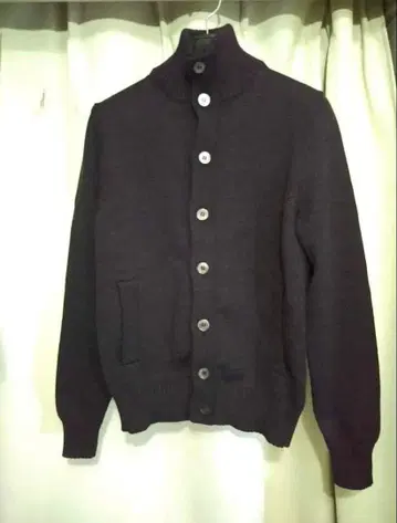 LOWERCASE 다크 그레이 가디건 L 사이즈