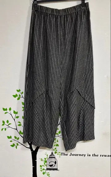 스트랩 울 팬츠 새상품