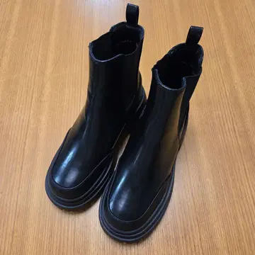 시마무라 x NOOOON add COLOR 콜라보 부츠 통굽