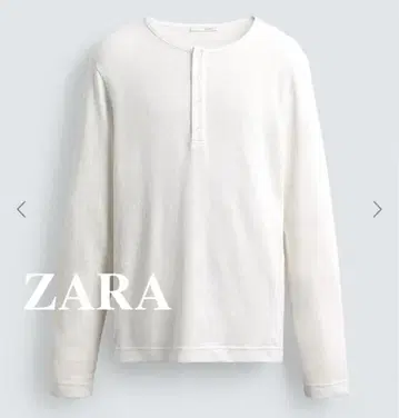 ZARA 크루넥 t셔츠 화이트