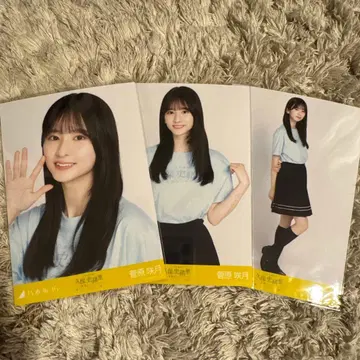 노기자카46 브로마이드 쿠보 시오리 졸업 콘서트T셔츠 스가와라 사츠키