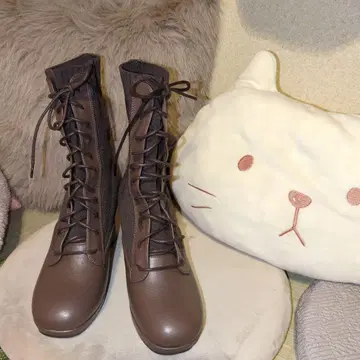 키다리 아저씨 레이스업 부츠