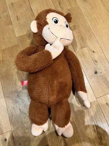 호기심 많은 멍키 조지 봉제 인형 50cm