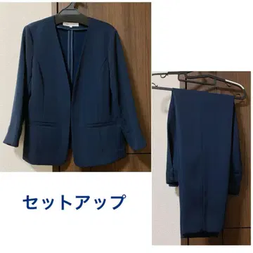 [ NATURAL BEAUTY BASIC ] 네이비 수트 셋업