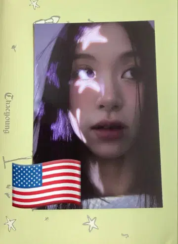 TWICE 채영 LIL FANTASY 친필 사인 엽서