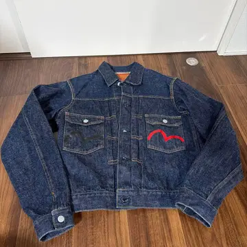 Evisu 데님 자켓 사이즈 48