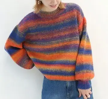 삼프리시데 B.C STOCK 카스리 그라데이션 니트