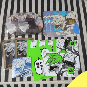 히로아카 쇼지 캔뱃지 클리어 카드 카루타 스티커 히로아카전 원화전