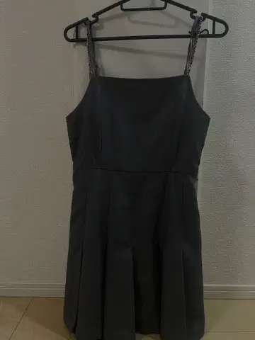 oneway 슬리브리스 미니 원피스 그레이