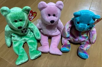 Ty 비니 베이비 곰 3체 세트