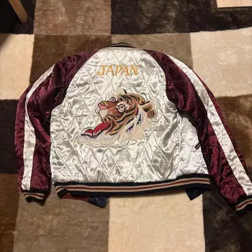 호랑이 자수 일본 지도 스카잔