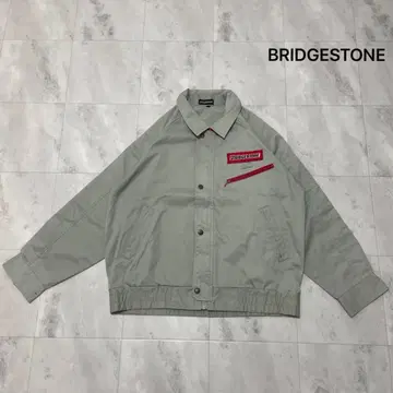브릿지스톤 워크 자켓 기업물 지퍼 점퍼 엔지니어 자켓