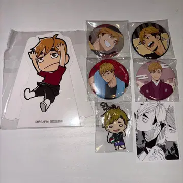 하이큐 미야 아츠무 캔뱃지 니토탄 종이류