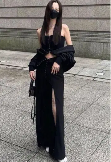 melt the lady 오픈 코르셋 팬츠