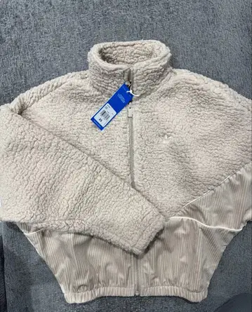 adidas 코듀로이 플리스 자켓 베이지