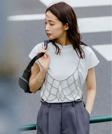 GLOBAL WORK 글로벌 워크 이지 뷔스티에 실버 원사이즈