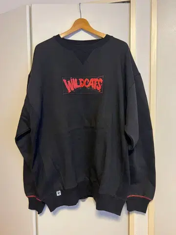 미사용 새상품 WILDCATS 오버 사이즈 맨투맨 90's 빅 사이즈