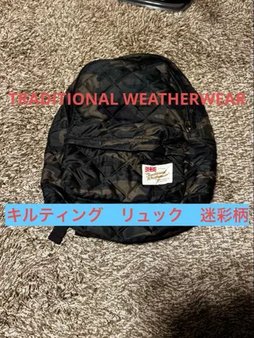 TRADITIONAL WEATHERWEAR 카모플라쥬 백팩