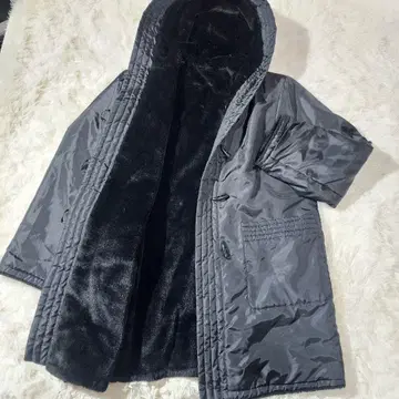 sevet 롱 코트 리버서블 퍼 토글 기모