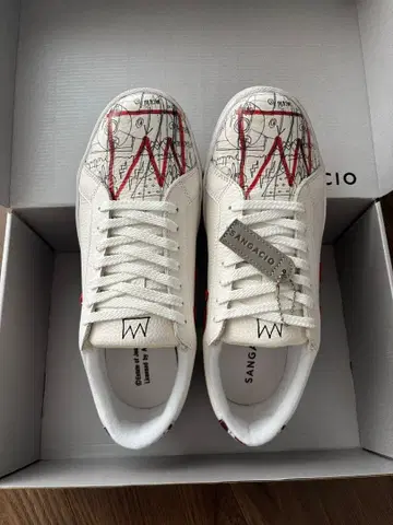 미사용 새상품 SANGACIO 스니커즈 27cm