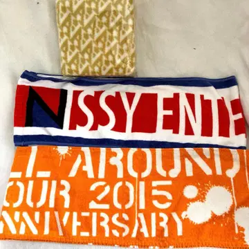 Nissy AAA 니시지마 타카히로 머플러 타월 2개와 담요 새상품