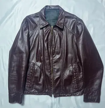 60s TALON 가죽 자켓 싱글 라이더스 빈티지