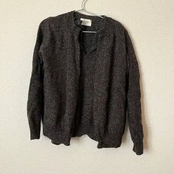 beautiful people 다크 브라운 니트