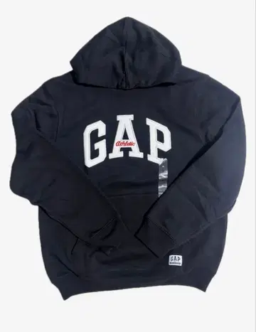 GAP 블랙 후드 부착 후드티