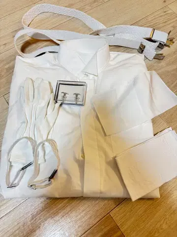 결혼식 신랑 세트 BlancdeuR 화이트 셔츠 세트 M-84