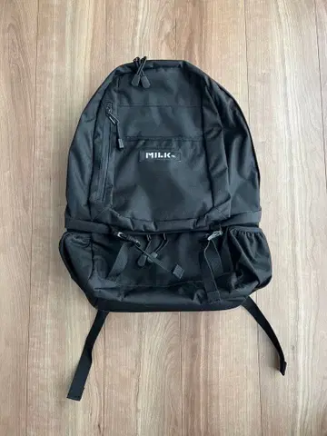MILKFED 블랙 백팩