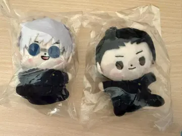 주술회전 모찌비 봉제 인형 고죠 사토루 게토 스구루