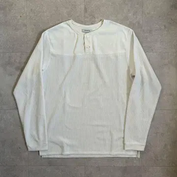 레어 사이즈 nonnative 헨리넥 티셔츠 와플 절개