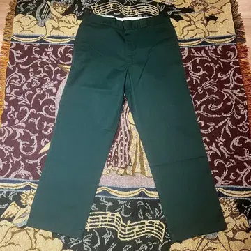 874 워크 팬츠 다크 그린